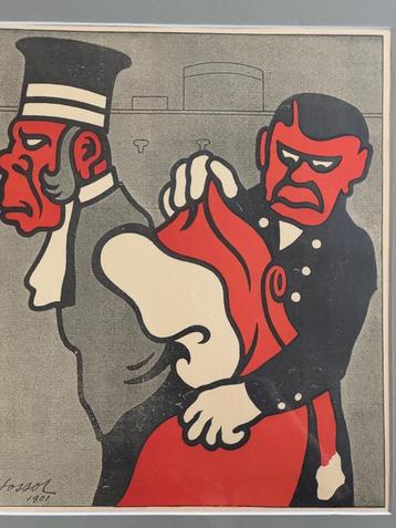 1901 Gustave Henri Jossot - Le judge - U N I E K op MP beschikbaar voor biedingen