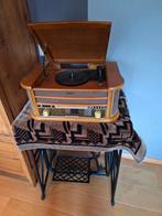 Denver retro platenspeler, Ophalen, Zo goed als nieuw, Radio, Met cd-speler