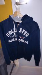 Damesvest, maat S Hollister donkerblauw  met rits, Ophalen, Zo goed als nieuw, Blauw