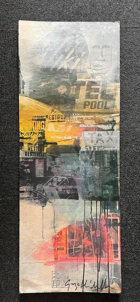 George Heidweiller Zeefdruk, Antiek en Kunst, Kunst | Schilderijen | Abstract, Ophalen