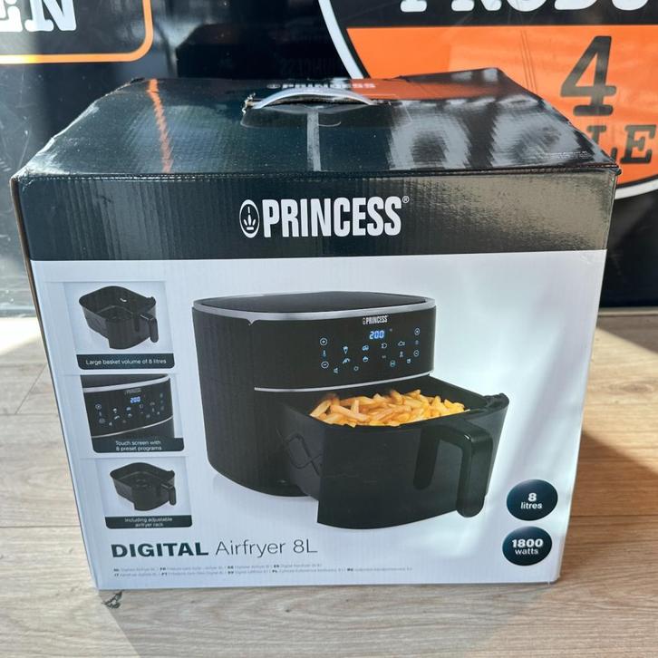 Princess Digitale Airfryer 8 Liter 1800W (Nieuw), Witgoed en Apparatuur, Ovens, Nieuw