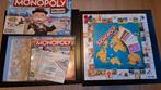 Monopoly Wereldreis (droog uitwisbaar spelbord), Een of twee spelers, Ophalen, Zo goed als nieuw, Hasbro