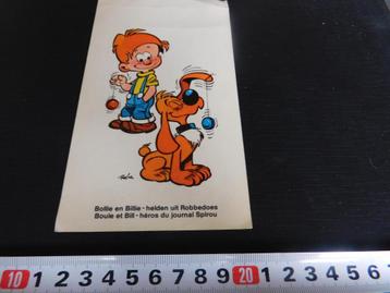 sticker strip Bollie en Billie  uit Robbedoes  beschikbaar voor biedingen