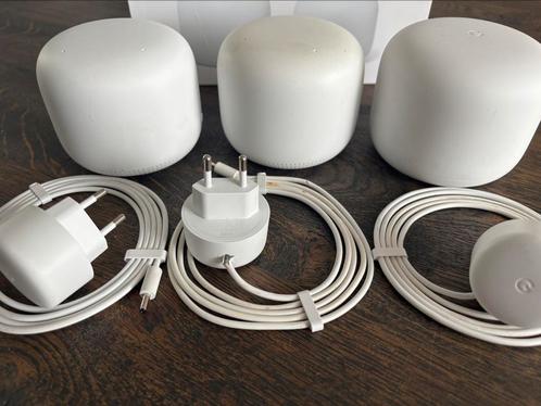Google nest wifi router+ 2 wifi punten mesh, Computers en Software, WiFi-versterkers, Gebruikt, Ophalen of Verzenden