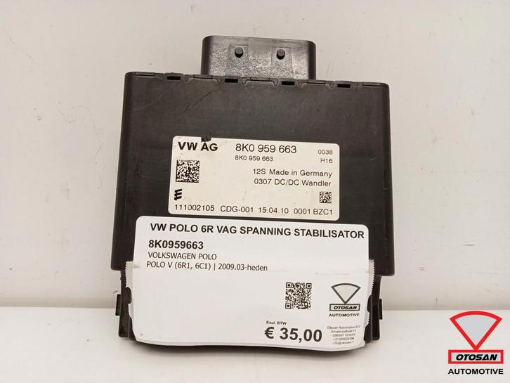 VW Polo 6R VAG Spanning Stabilisator 8K0959663, Auto-onderdelen, Elektronica en Kabels, Volkswagen, Gebruikt, Ophalen of Verzenden
