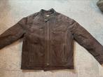 Mooie suede winterjas. Maat L, Ophalen of Verzenden, Zo goed als nieuw, Maat 52/54 (L), Bruin