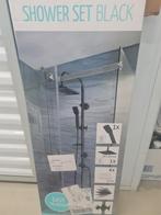 Zwarte regendouche, Doe-het-zelf en Verbouw, Sanitair, Ophalen of Verzenden, Nieuw, Douche