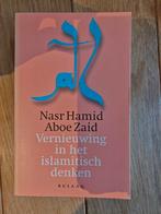 N.H. Aboe Zaid - Vernieuwing in het islamitisch denken, N.H. Aboe Zaid, Ophalen of Verzenden, Zo goed als nieuw, Islam