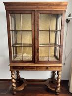 Palisander antieke vitrinekast, ca 1700., Antiek en Kunst, Antiek | Meubels | Kasten, Ophalen