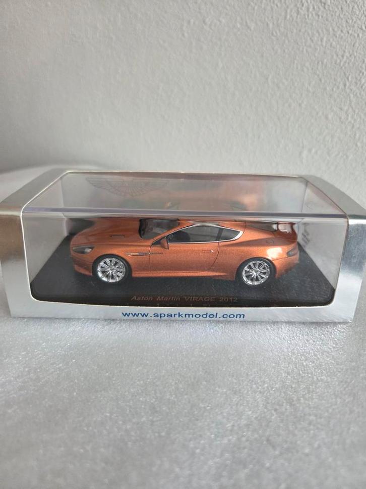 Spark 1:43 Aston Martin Virage 2012 - S2168, Hobby en Vrije tijd, Modelauto's | 1:43, Nieuw, Auto, Overige merken, Ophalen of Verzenden