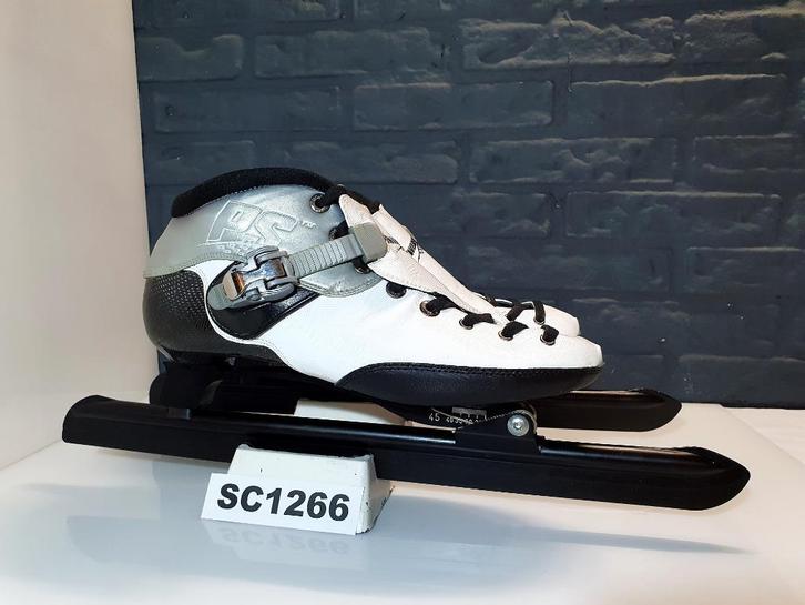 Powerslide M1 Viking Klapschaatsen Klap Schaatsen Maat 45, Sport en Fitness, Schaatsen, Nieuw, Noren, Viking, Klapschaats, Verzenden