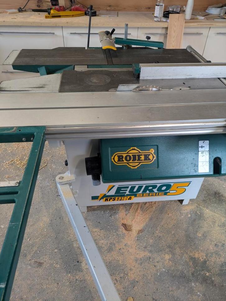Rojek KPS 310a Combinatiemachine, Doe-het-zelf en Verbouw, Gereedschap | Zaagmachines, Gebruikt, 1200 watt of meer, 70 mm of meer