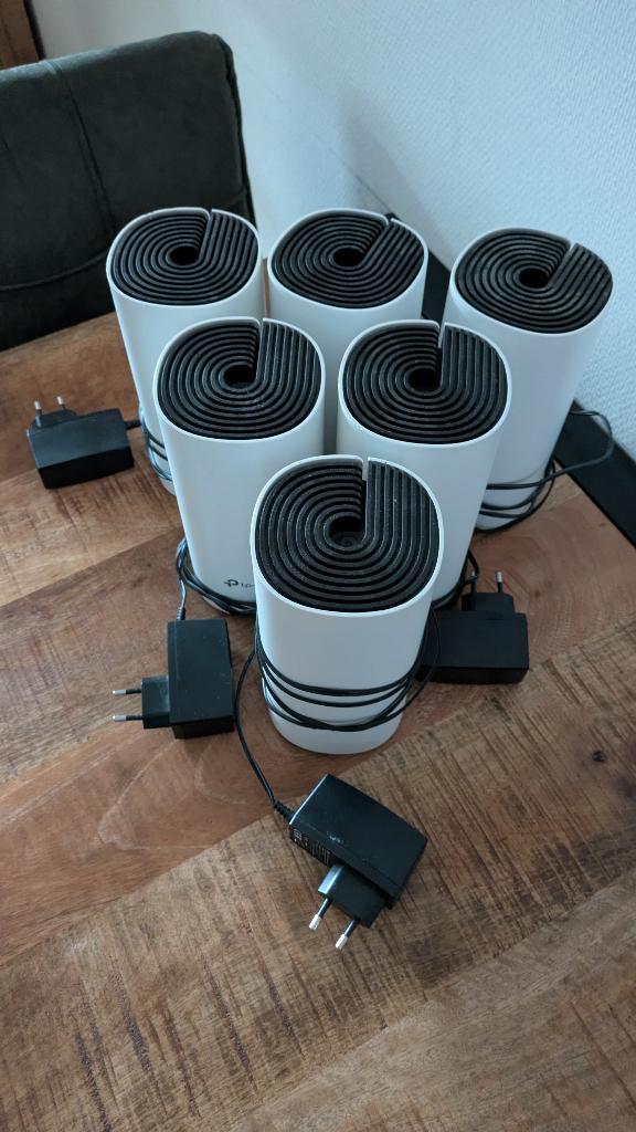 TP Link Deco M4 (6 stuks), Computers en Software, WiFi-versterkers, Gebruikt, Ophalen of Verzenden