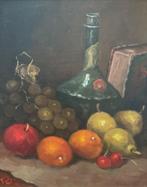 Roel Wildeboer (1902-1989) - Stilleven met fruit (1981), Antiek en Kunst, Ophalen of Verzenden
