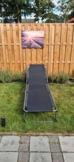 2 verstelbare ligbedden Jysk, Tuin en Terras, Ophalen, Zo goed als nieuw, Metaal, Verstelbaar