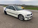 BMW 3-Serie 2.5 I 323 1998 E46 Wit Driftauto, Auto's, 1345 kg, Achterwielaandrijving, Zwart, 2494 cc