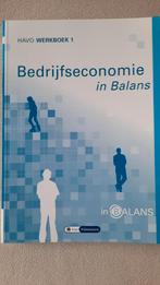 bedrijfseconomie in balans havo werkboek 1 nieuw, Boeken, Nieuw, Ophalen of Verzenden