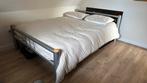 Compleet Bed 140x210cm - Inclusief Matras & Beddengoed!, Huis en Inrichting, Slaapkamer | Bedden, Ophalen, Gebruikt, 210 cm, Tweepersoons