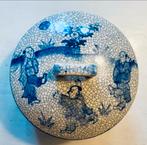 Chinese terrine of dekschaal ca. 1900 met fraai craquelé, Ophalen of Verzenden