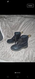 Zo goed als nieuwe Dr. Martens 1460 Farrah glitter, Zwart, Lage of Enkellaarzen, Ophalen of Verzenden, Dr. Martens