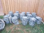 Antraciet tegels 30 x 30, Tuin en Terras, Grind, Keien en Split, Ophalen, Zo goed als nieuw, Overige materialen