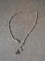 Zilveren enkelbandje met hartje - verstelbaar, Sieraden, Tassen en Uiterlijk, Enkelbandjes en Enkelkettinkjes, Ophalen of Verzenden