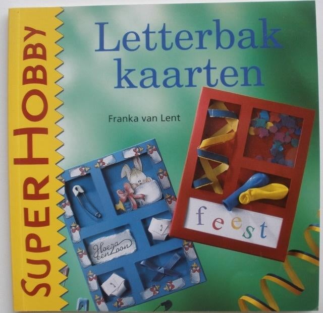 Boekje - Letterbakkaarten - Franka van Lent, Ophalen of Verzenden, Zo goed als nieuw, Overige thema's, Overige typen