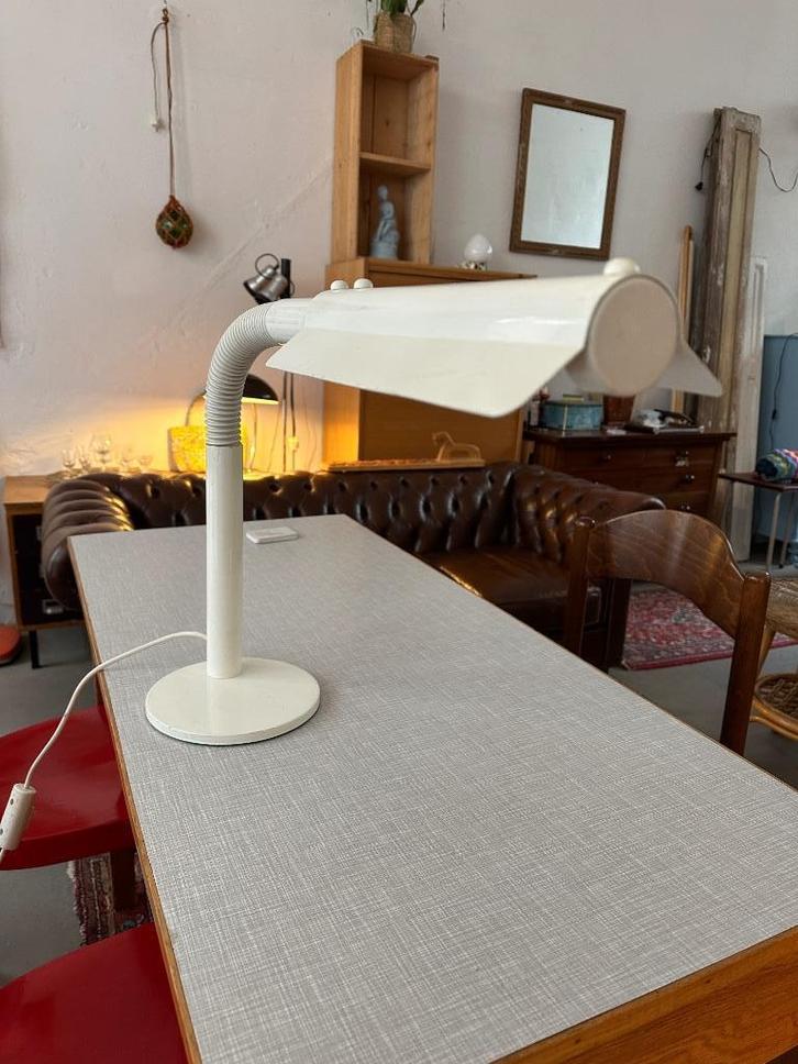 SALE: vintage design wit metalen Hala Zeist werklamp, Antiek en Kunst, Antiek | Lampen, Ophalen
