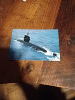 Ansichtkaart onderzeeboot Zwaardvisklasse, Verzamelen, Ophalen of Verzenden, Zo goed als nieuw, Motorboot, Kaart, Foto of Prent