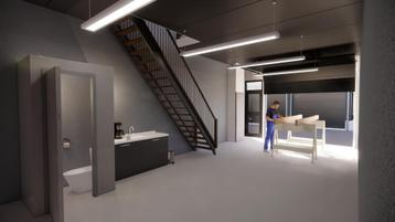 Bedrijfsunit KERKRADE ca. 110m2 + evt Garagebox extra opslag beschikbaar voor biedingen