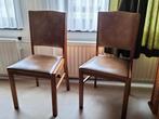 Twee oude stoeltjes, Huis en Inrichting, Stoelen, Twee, Gebruikt, Hout, Bruin