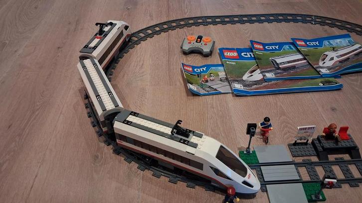 LEGO Hogesnelheidstrein 60051 - Compleet!, Kinderen en Baby's, Speelgoed | Duplo en Lego, Zo goed als nieuw, Lego, Complete set