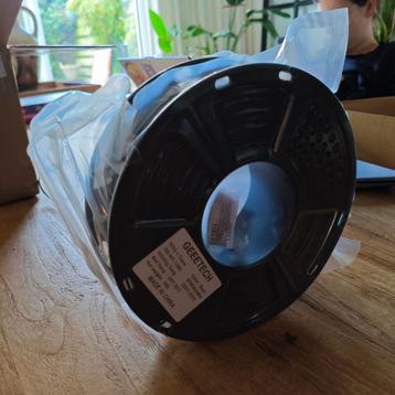 GEEETECH PETG Zwart filament. 1 rol = 1kg. Nieuw. beschikbaar voor biedingen