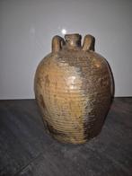 Stoer sobere olijfolie pot kruik, Ophalen of Verzenden, Zo goed als nieuw, Groen, Minder dan 50 cm