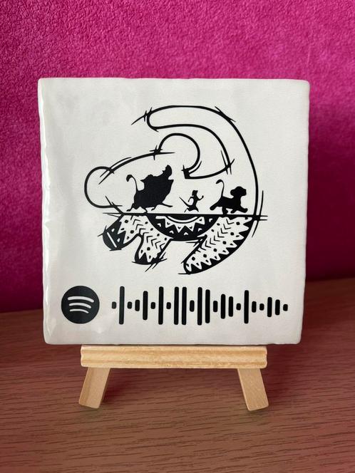 Tegel met Spotify code, Huis en Inrichting, Woonaccessoires | Tekstborden en Spreuken, Nieuw, Ophalen of Verzenden