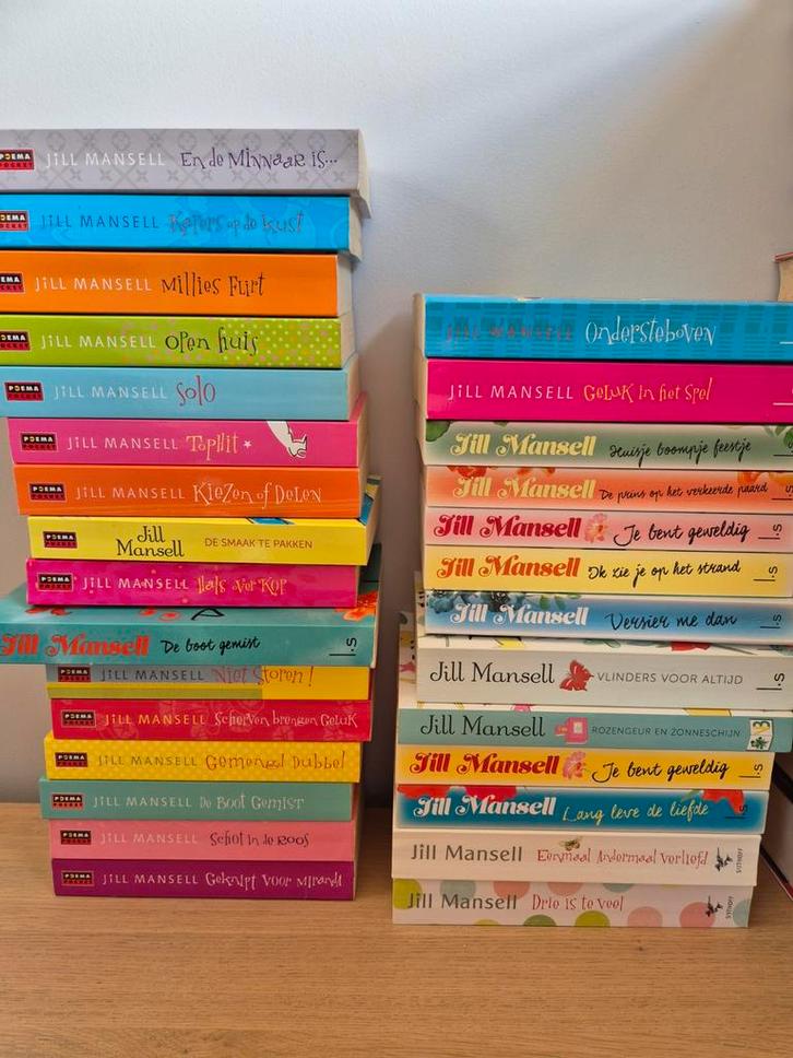 Jill Mansell Boeken Collectie - Nederlandse Edities, Boeken, Romans, Gelezen, Nederland, Ophalen of Verzenden