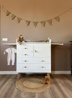 Vintage commode in de grondverf – kleur naar wens., 50 tot 70 cm, Ophalen of Verzenden, 100 cm of meer, Voetruimte
