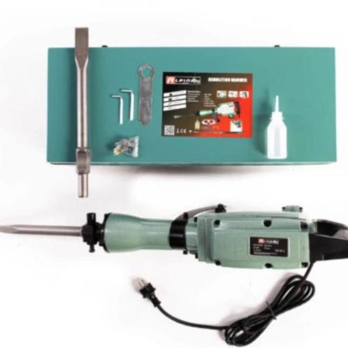 Professionele sloophamer 2200w met beitels, Doe-het-zelf en Verbouw, Gereedschap | Slijpmachines, Nieuw, 1000 watt of meer, Ophalen of Verzenden