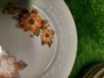 Gebaksbordjes monopoly porcellana bloemen retro, Huis en Inrichting, Keuken | Servies, Bord(en), Overige stijlen, Gebruikt, Ophalen of Verzenden