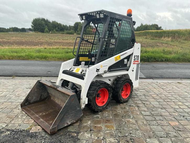 BOBCAT S70 Schranklader + opzetstukken, Zakelijke goederen, Machines en Bouw | Kranen en Graafmachines, Wiellader of Shovel