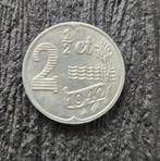 2.5 cent 1942 zink oorlogsgeld mooie replicaverzamelmunt, Verzenden, Koningin Wilhelmina