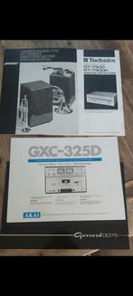 Garrard DD75 -AKAI-325D -TECHNICS ST-7300 B501, Ophalen of Verzenden, Zo goed als nieuw, Overige merken