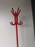 Vintage / retro / industrieel staande rode kapstok, Huis en Inrichting, Woonaccessoires | Kapstokken, Ophalen, Zo goed als nieuw