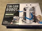 Maak je eigen robot 4m Fun Mechanics Kit: Tin Can Robot, Nieuw, Knutselen, Met licht, Ophalen of Verzenden