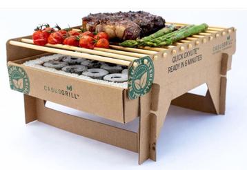 Casus Grill Wegwerp BBQ 100% milieuvriendelijke BBQ NIEUW beschikbaar voor biedingen