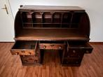 Antiek rolluik bureau, Huis en Inrichting, Bureaus, Ophalen, Gebruikt, Bureau
