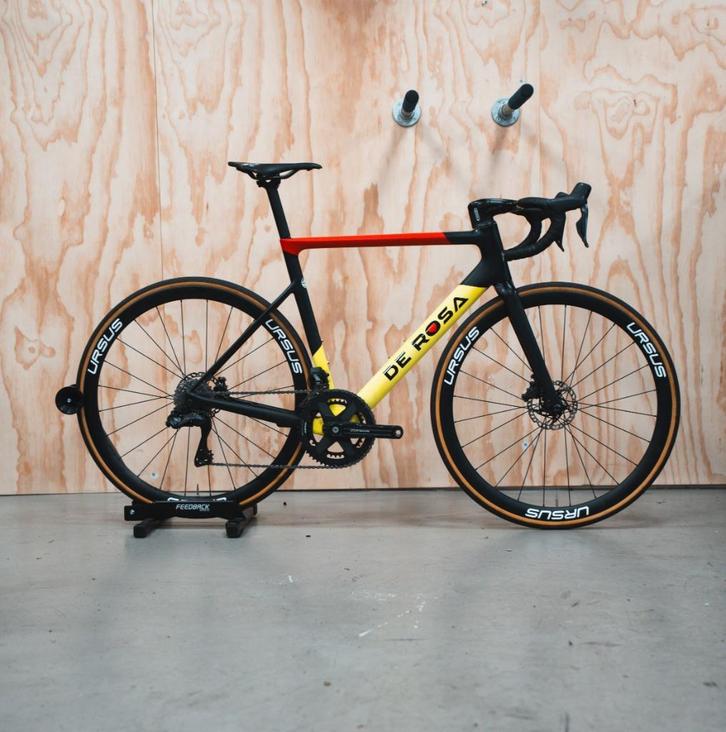 DeRosa Merak Ultegra DI2 12 sp Rotor 54 Carbon Racefiets, Fietsen en Brommers, Fietsen | Racefietsen, Zo goed als nieuw, Overige merken
