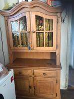 Buffet kast twee delig, Ophalen, Zo goed als nieuw, 25 tot 50 cm, 100 tot 150 cm