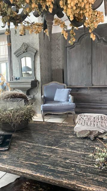 Landelijke  fauteuil ( stoer sober beschikbaar voor biedingen