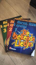 Deel 1/2/3 van horen, lezen en spelen, Muziek en Instrumenten, Bladmuziek, Ophalen of Verzenden, Zo goed als nieuw, Artiest of Componist